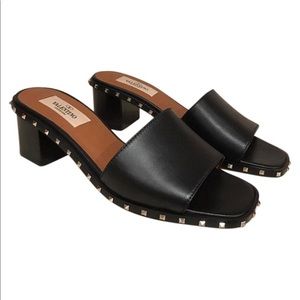 🖤 NEW! Valentino Rockstud Soul Mules